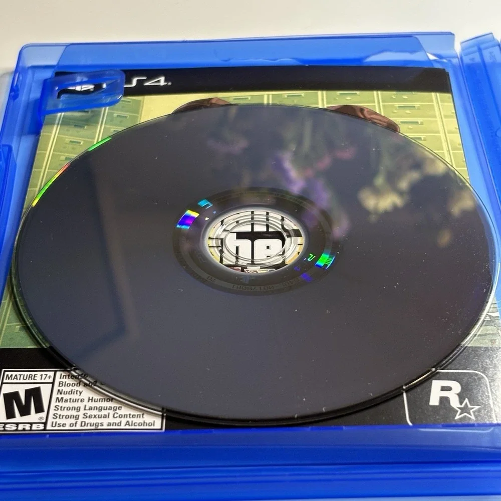 Grand Theft Auto V GTA 5 PlayStation 4 PS4 Complete Game Disc Manual USA Version